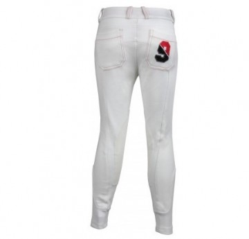 Dylan rijbroek wit achter