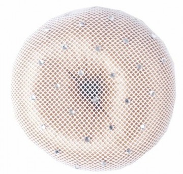 Haarnetje diamond wit