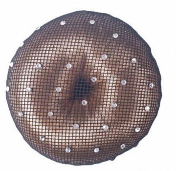 Haarnetje diamond zwart