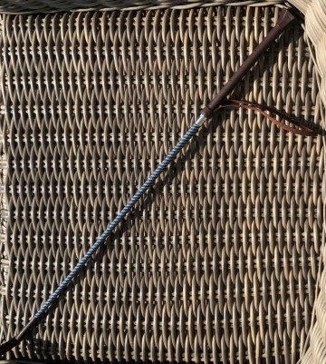 Zweep blauw streep 1